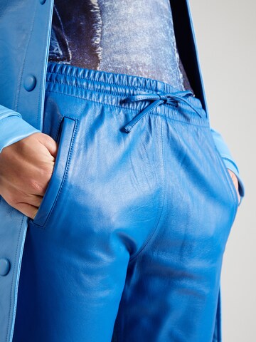 OAKWOOD Slimfit Nadrág 'GIFT' - kék