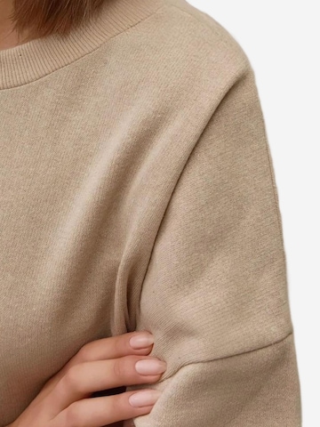 Sweat-shirt Hiccup en beige