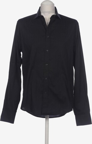 Armani Jeans Button Up Shirt in L in Black: front