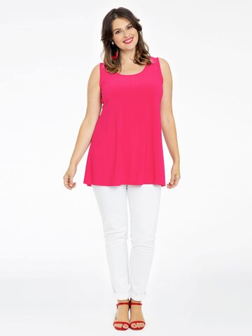 Yoek Top ' DOLCE ' in Pink