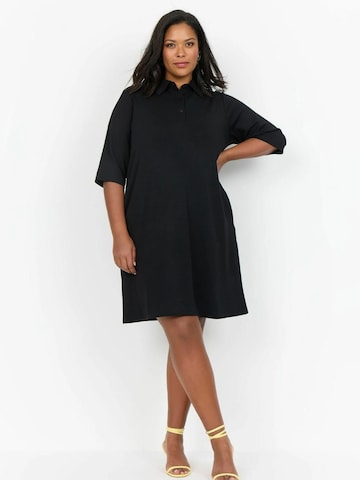 Wasabi Concept Jurk in Zwart