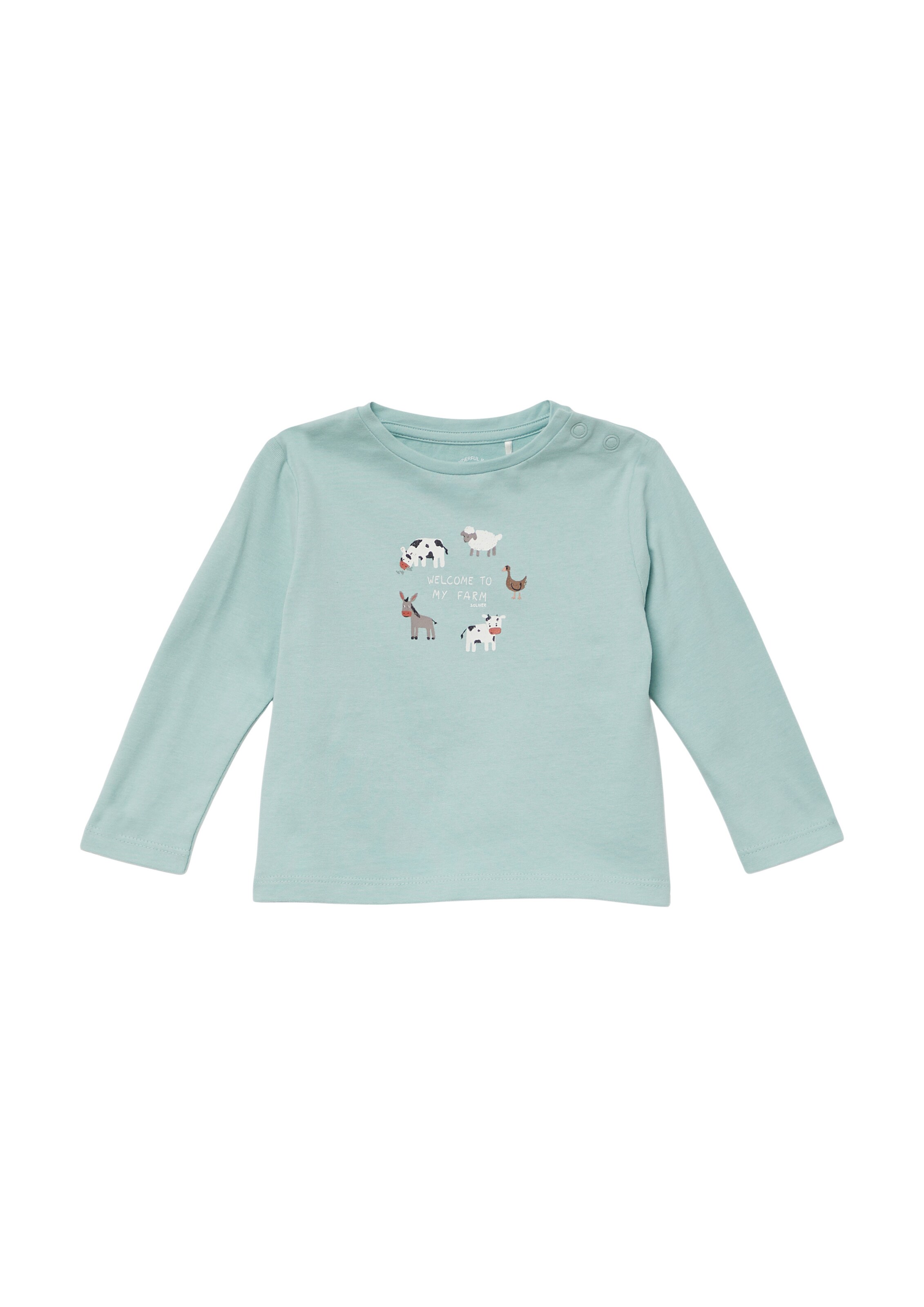 s.Oliver Shirt in Blau: Vorderseite