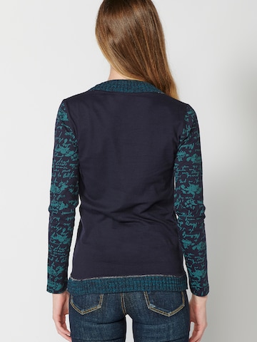 KOROSHI Shirt in Blauw