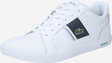 Baskets basses 'Europa' LACOSTE en blanc : devant