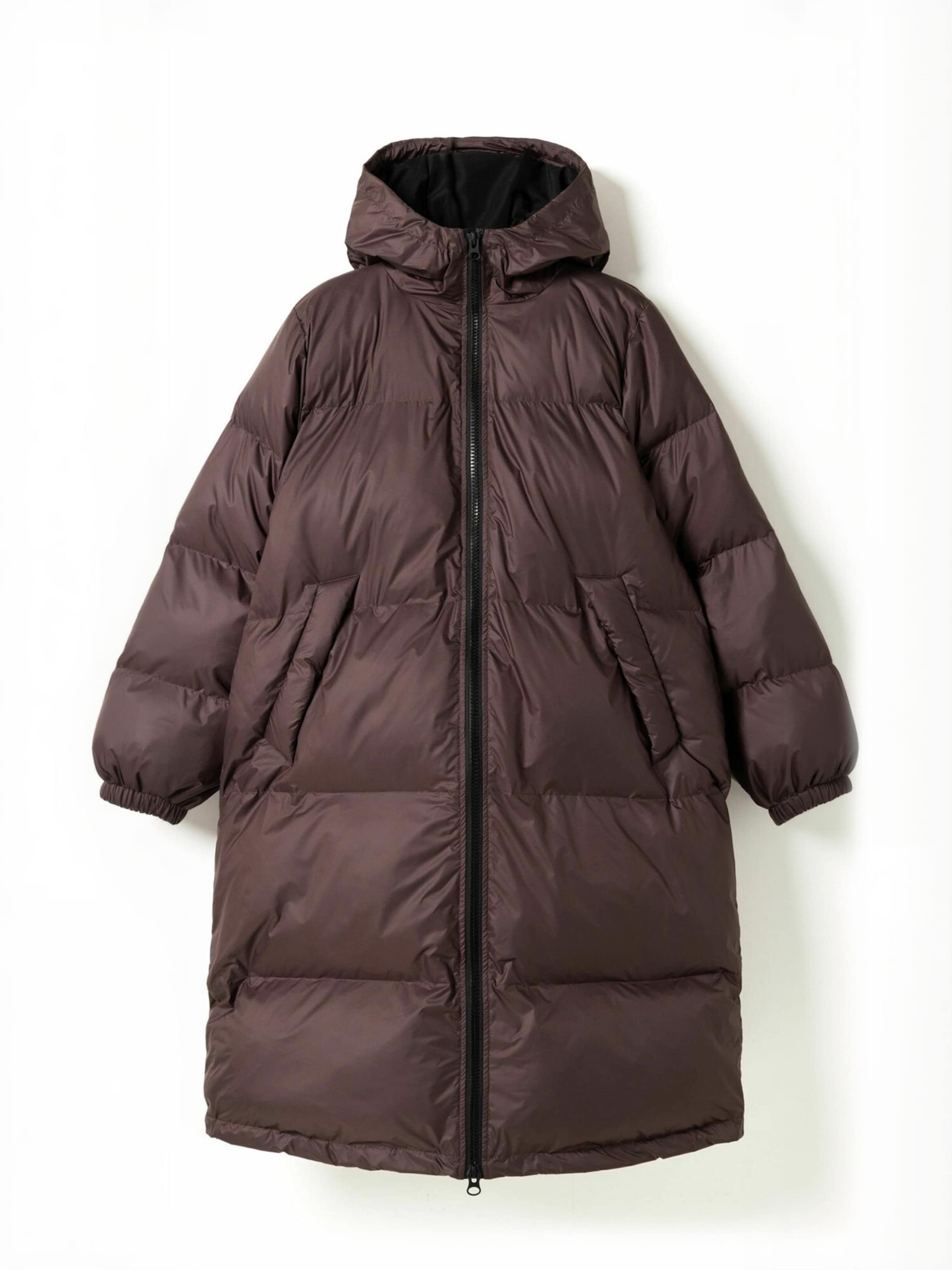 Veste d’hiver ' N-Mikko ' Noella en marron : devant