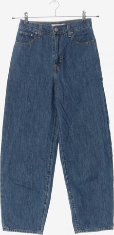 LEVI'S High Waist Jeans 'Ballon Leg' 24-25 x 26 in Blau: predná strana