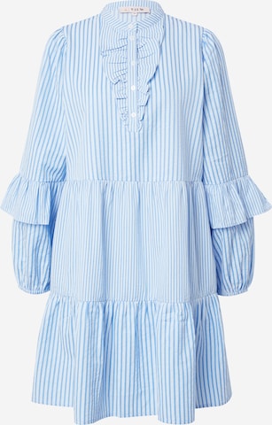 A-VIEWKošulja haljina - plava boja: prednji dio