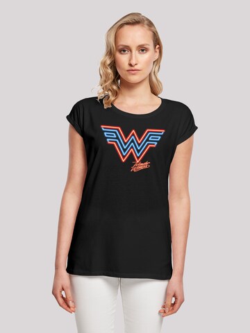 T-shirt 'DC Comics Wonder Woman 84' F4NT4STIC en noir : devant