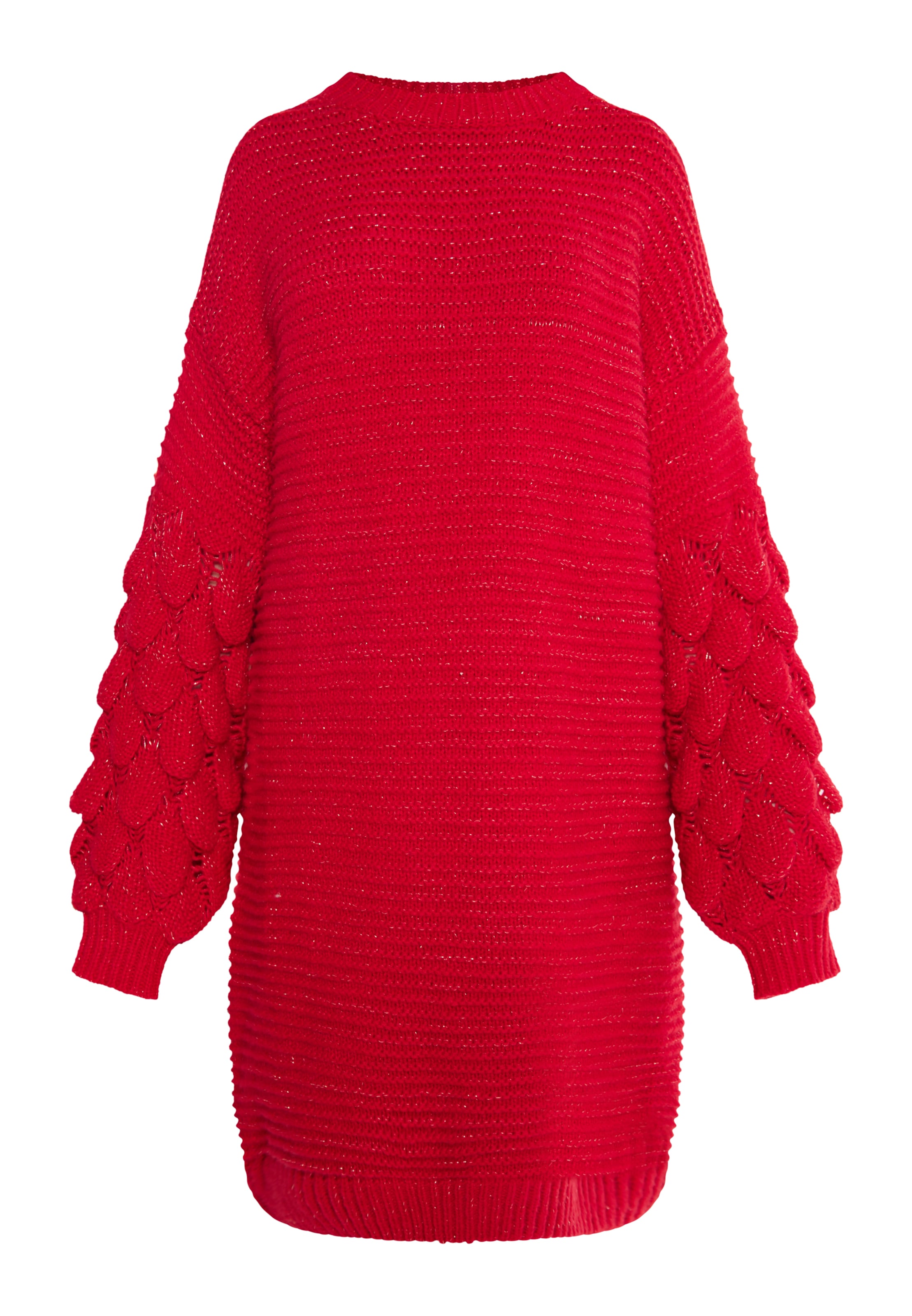 IZIA Kötött ruhák - piros: elől