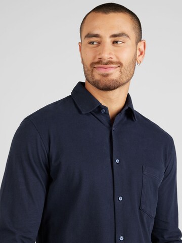 BOSS Slim Fit Hemd 'Mysoft 2' in Blau