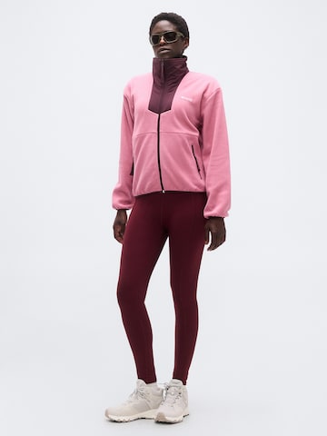 Bluză cu fermoar sport 'Sequoia Grove' de la COLUMBIA pe roșu