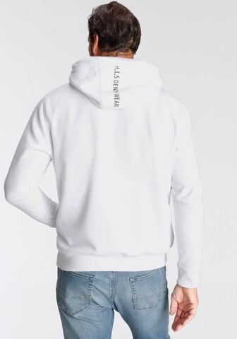 H.I.S Sweatshirt in Weiß