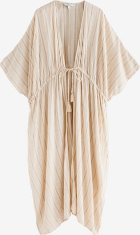 Next Пляжное платье в Бежевый: спереди