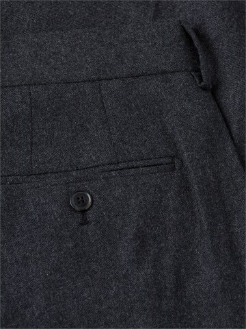 TOMMY HILFIGER Loose fit Pleat-front trousers 'New York' in Grey
