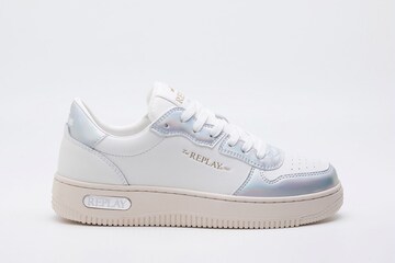 REPLAY Sneakers in White: front