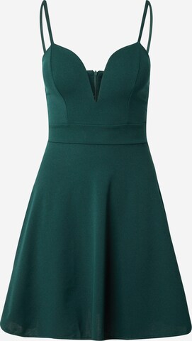 WAL G. Cocktail Dress 'RAYVEN' in Green: front