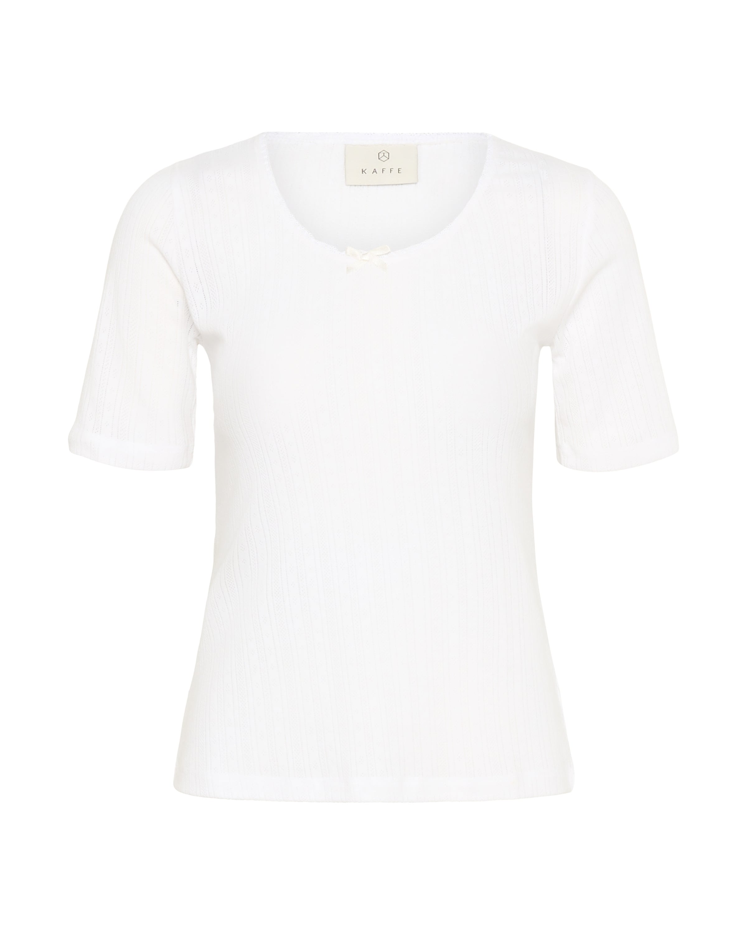 Kaffe Футболка 'Viba' в Белый: спереди