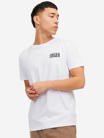 JACK & JONES Shirt 'Corp'‌‌‌‌‌ in Weiß