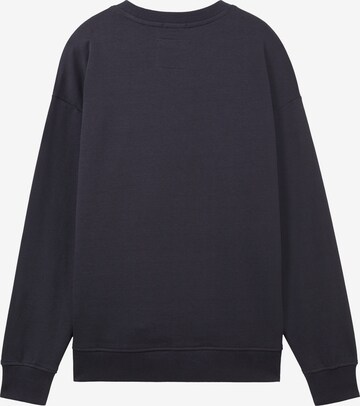 TOM TAILOR Sweatshirt in Grau