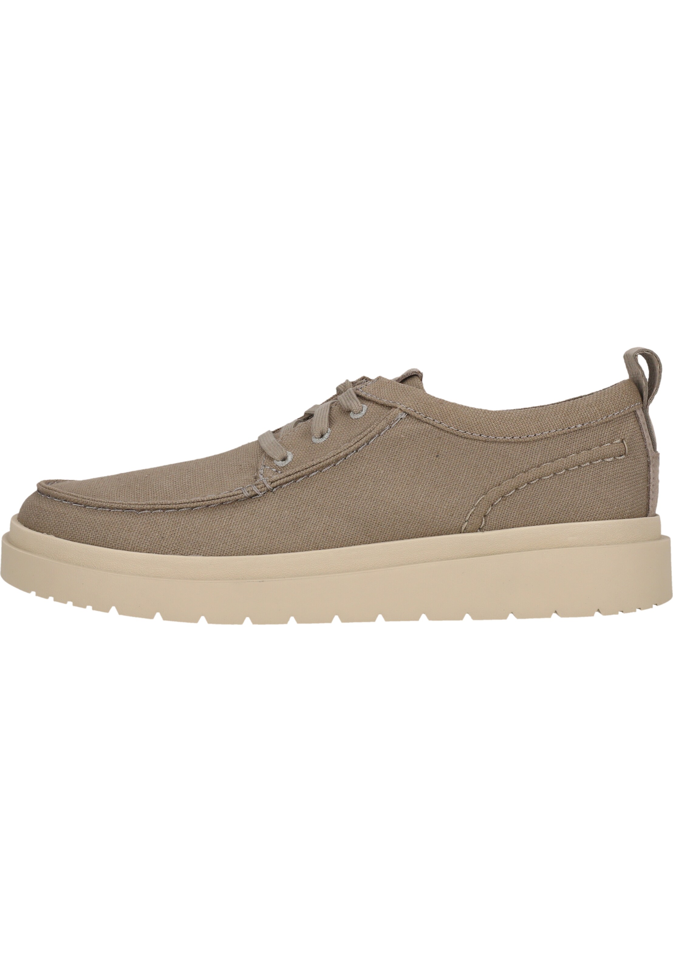 CLARKS Athletic lace-up shoe 'Polden Moc' in Grey