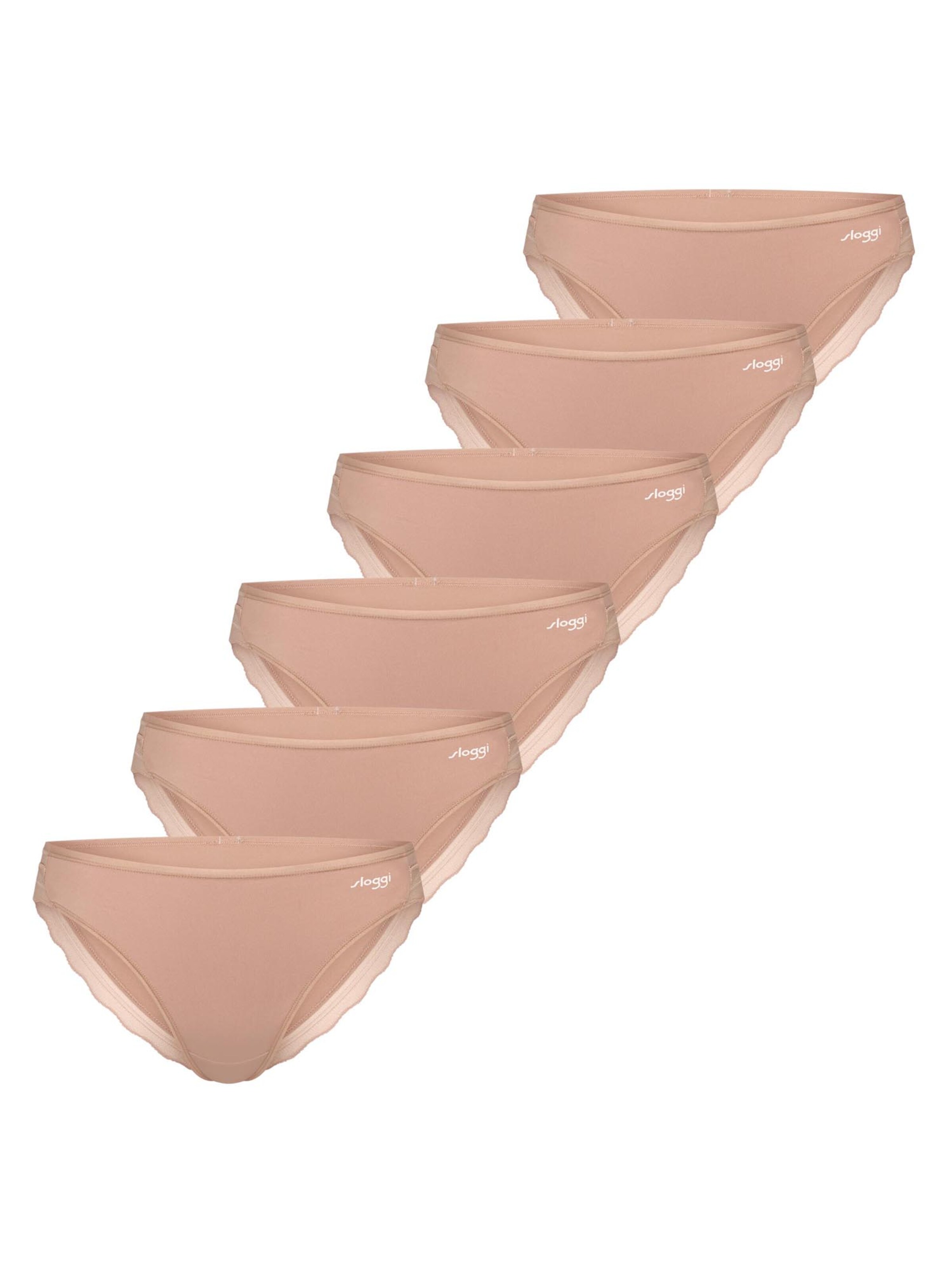 SLOGGI Slip 'Go Blush' in Beige: front