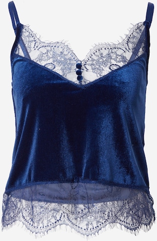 Hunkemöller - Camisa de pijama em azul: frente