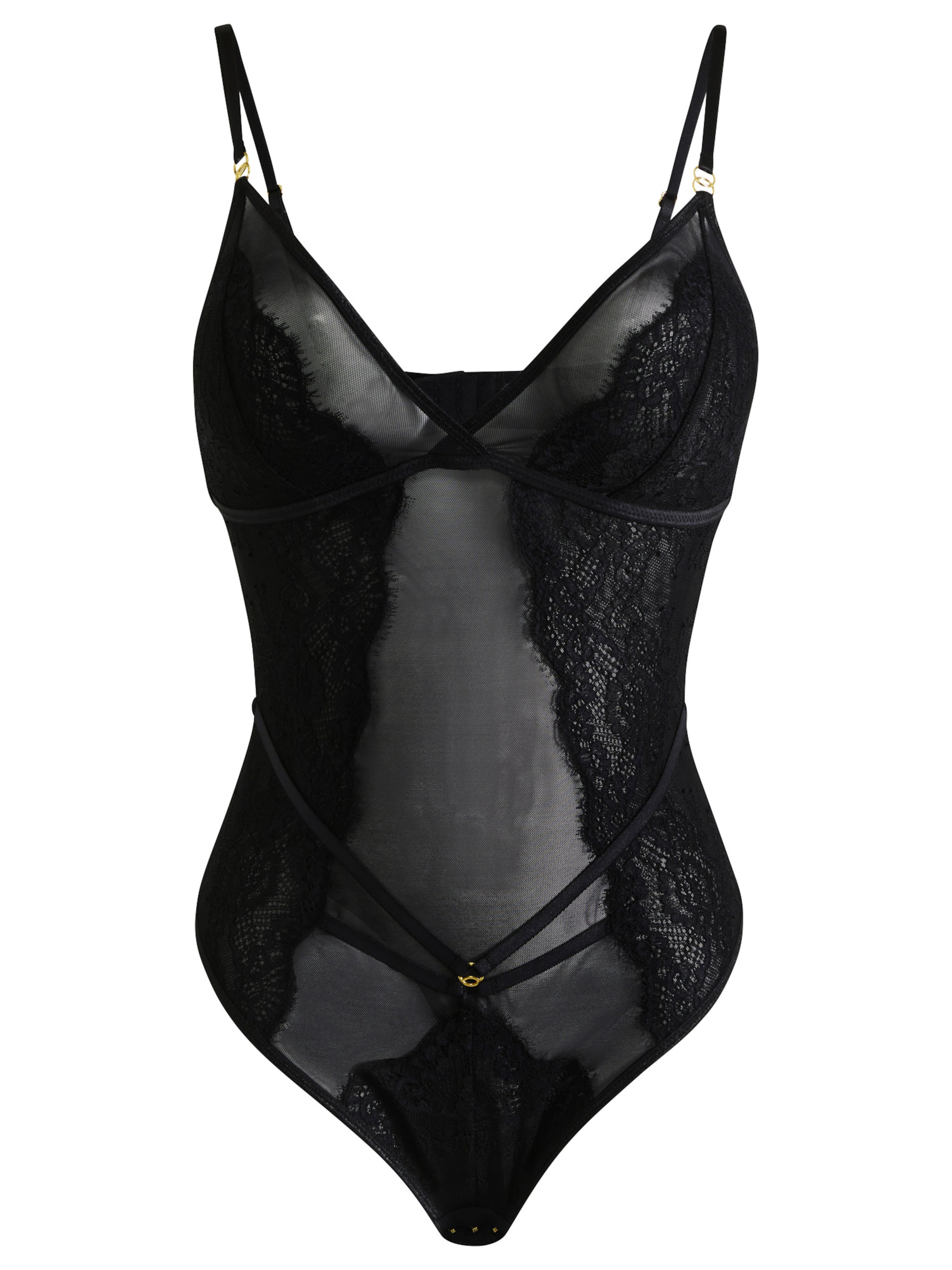 Body bonprix en noir : devant