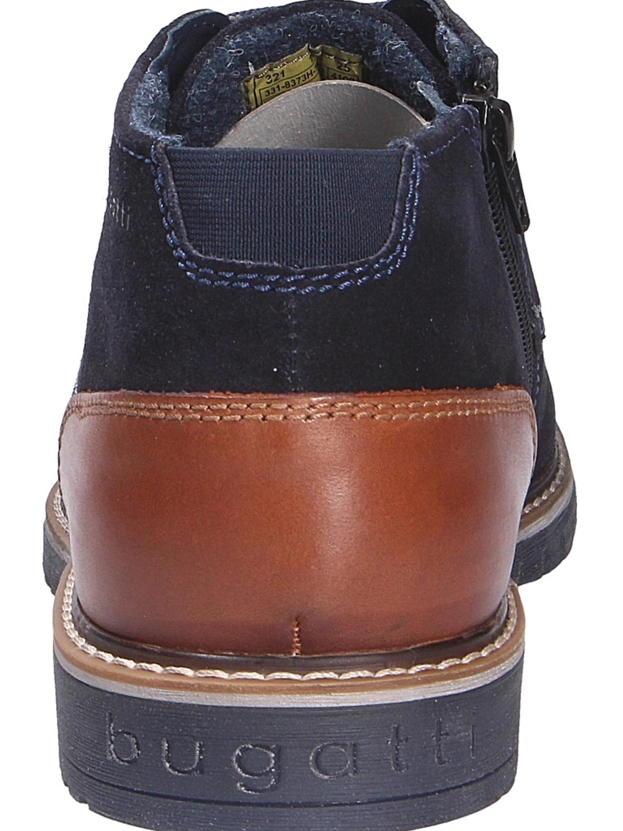 bugatti Lace-Up Boots in Blue