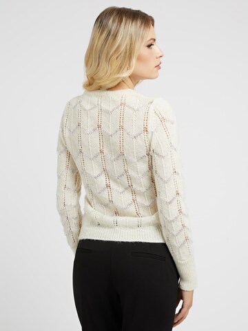 GUESS Pullover in Weiß