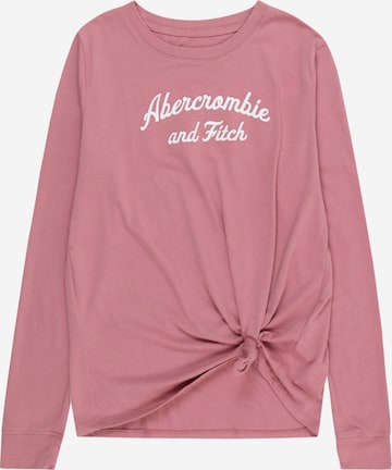 Abercrombie & Fitch Μπλουζάκι σε ροζ: μπροστά