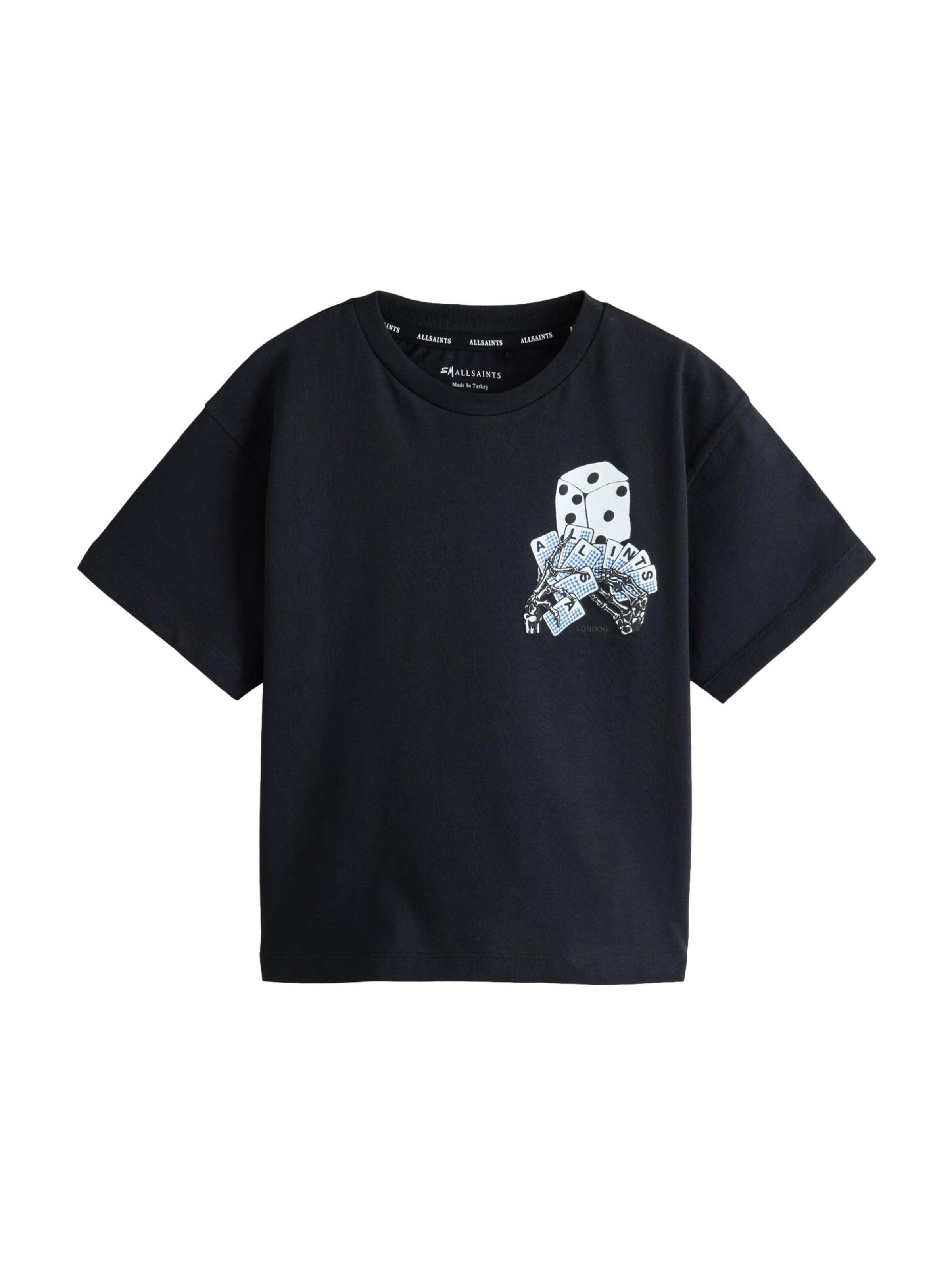 smALLSAINTS Shirt in Black: front