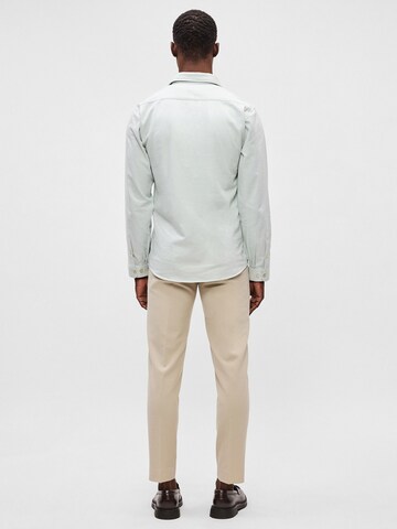 Lindbergh Slim fit Button Up Shirt in Blue