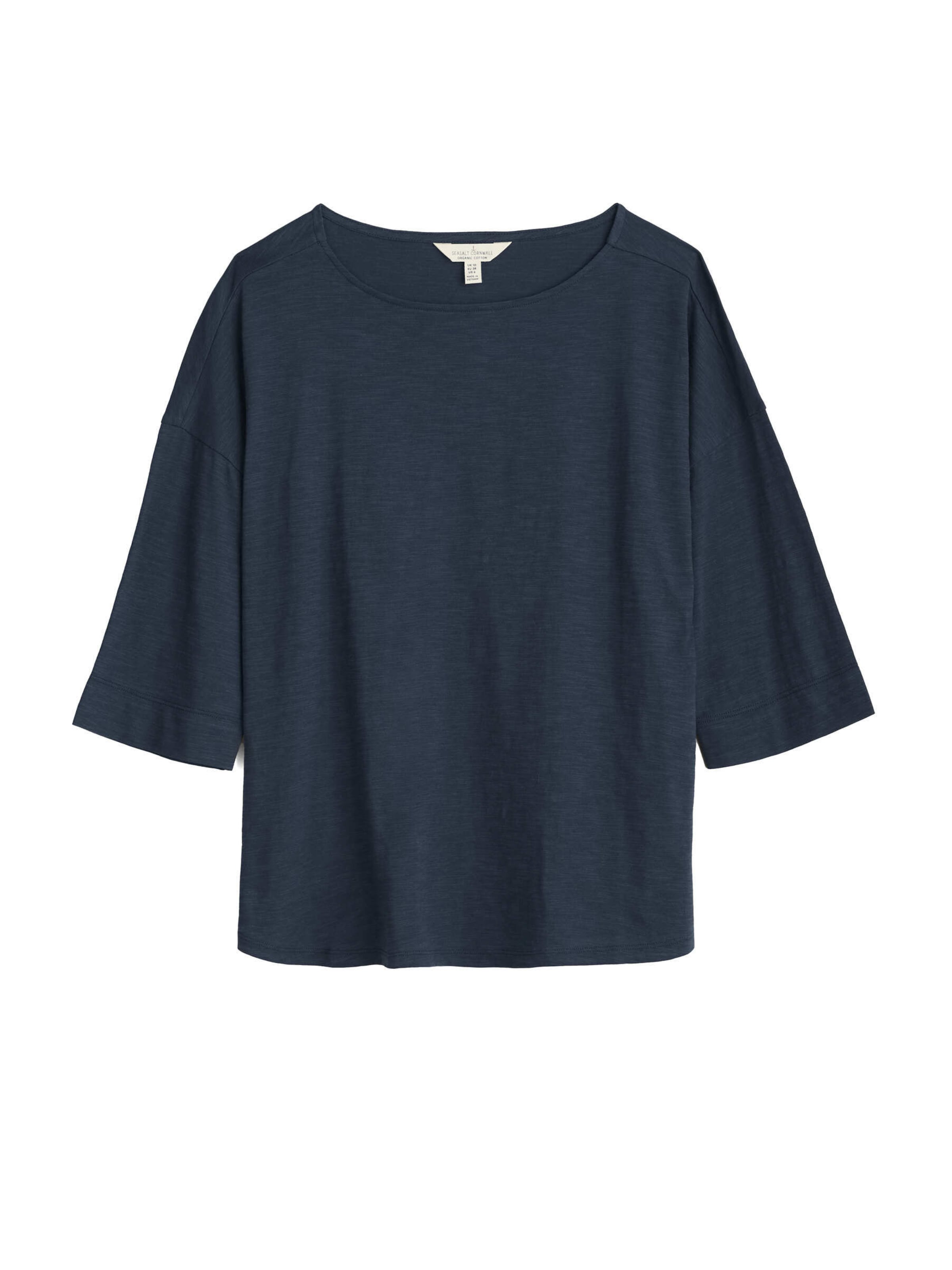 Seasalt Cornwall Bluse 'Tremayne Quay' in Blau: Vorderseite