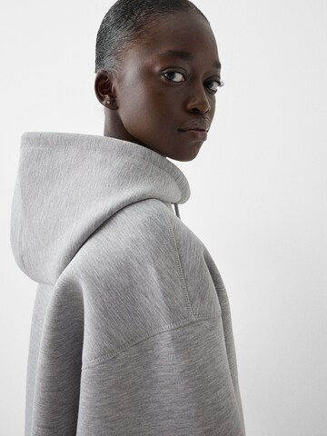 Bershka Sweatshirt in Grau