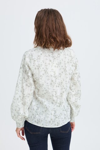 Pulz Bluse 'DEBORAH ' i hvid