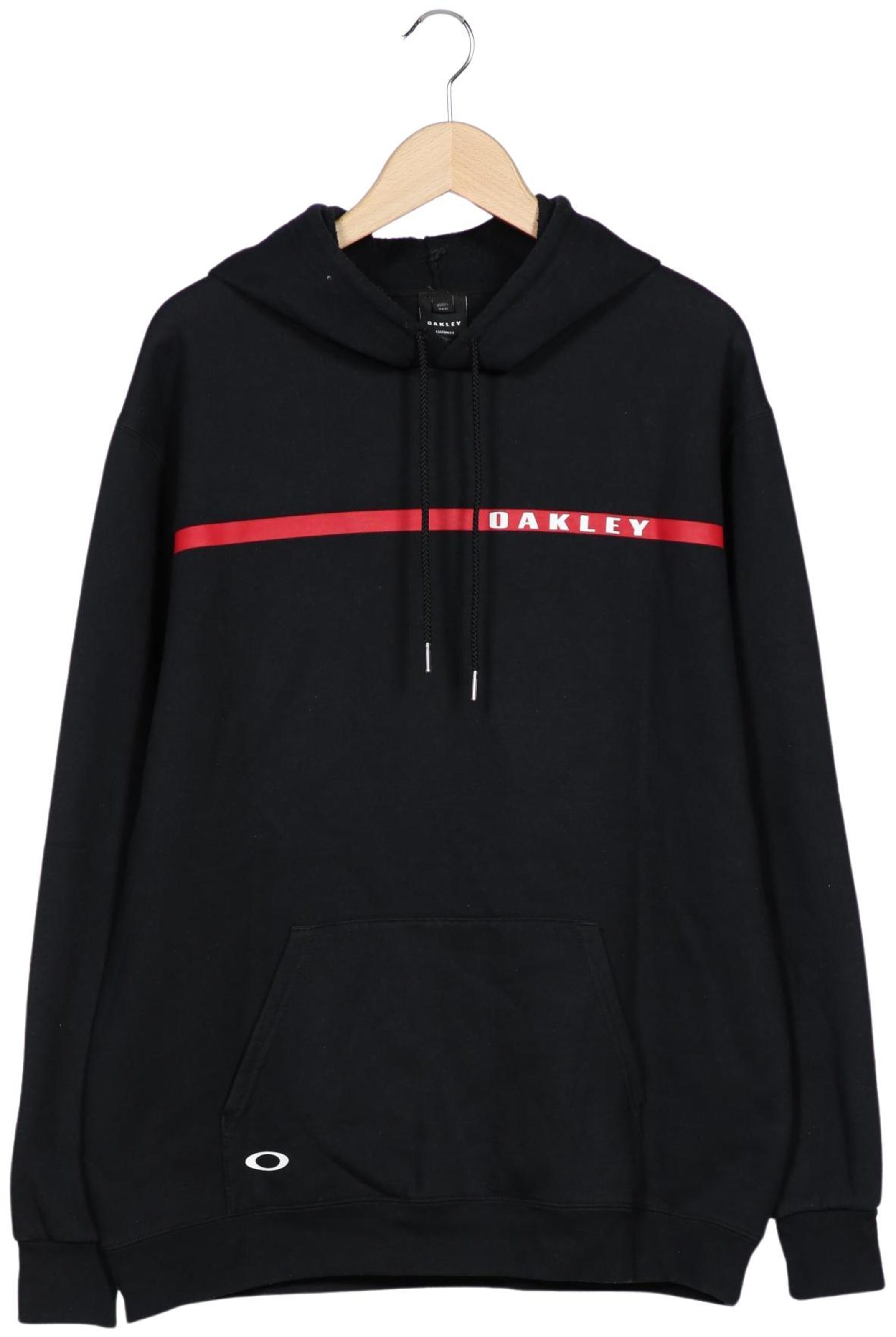 OAKLEY Kapuzenpullover L in Schwarz: Vorderseite
