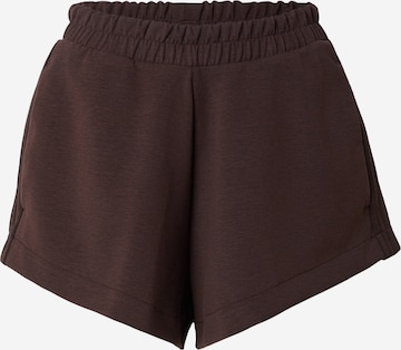 ADIDAS ORIGINALS Ohlapna forma Hlače | rjava barva: sprednja stran