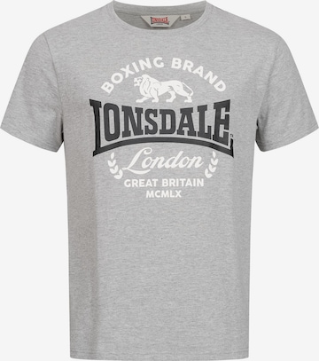 LONSDALE Shirt 'Waddon' in Grau: predná strana