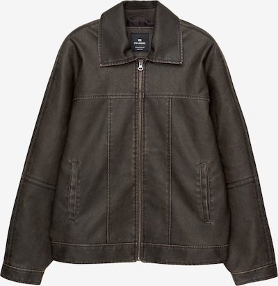 Pull&Bear Välikausitakki värissä tummanruskea, Tuotenäkymä