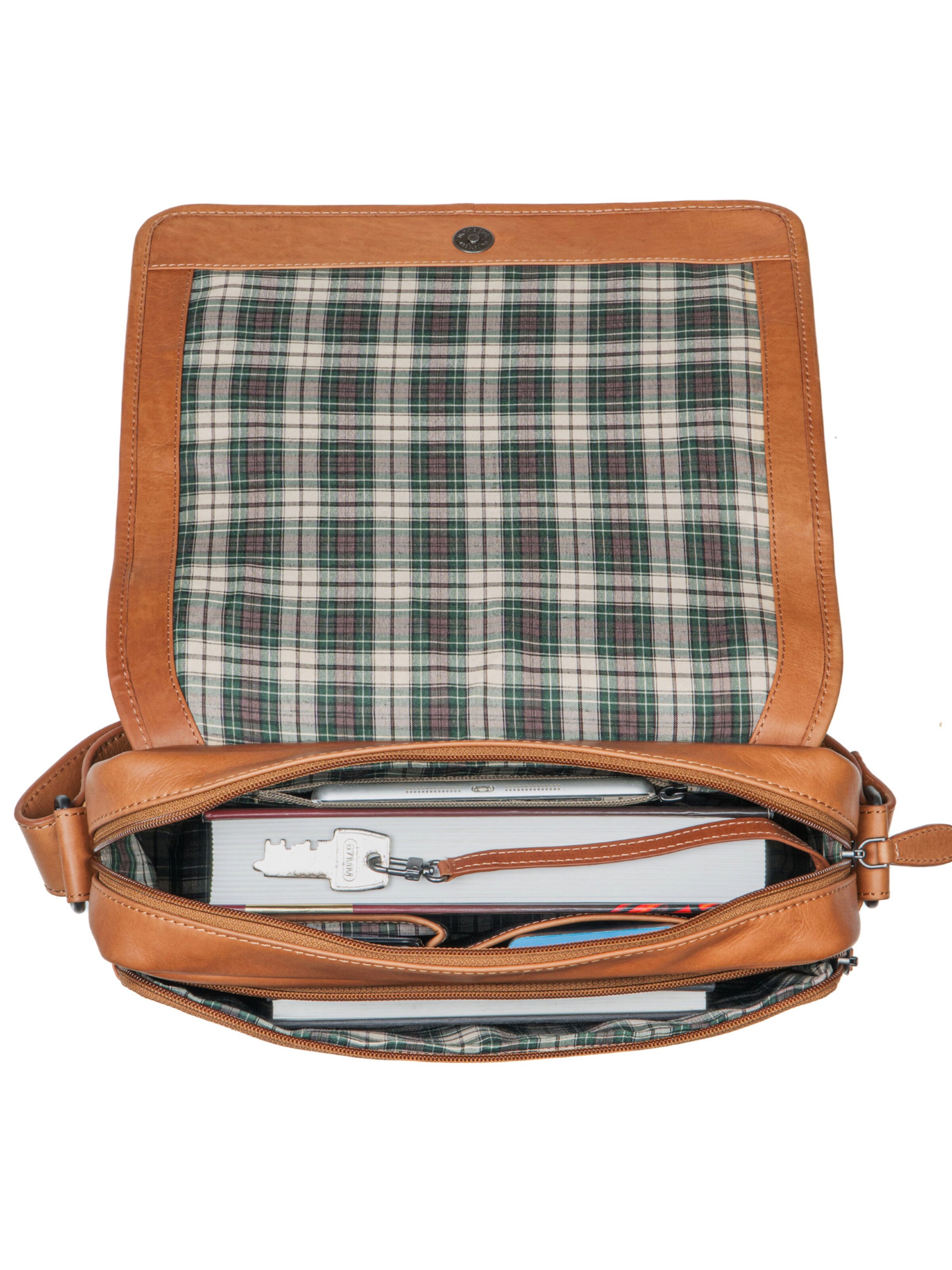 Benthill Laptop Bag in Brown