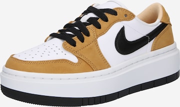 Jordan Platform trainers 'Air Jordan 1 Elevate' in Brown: front