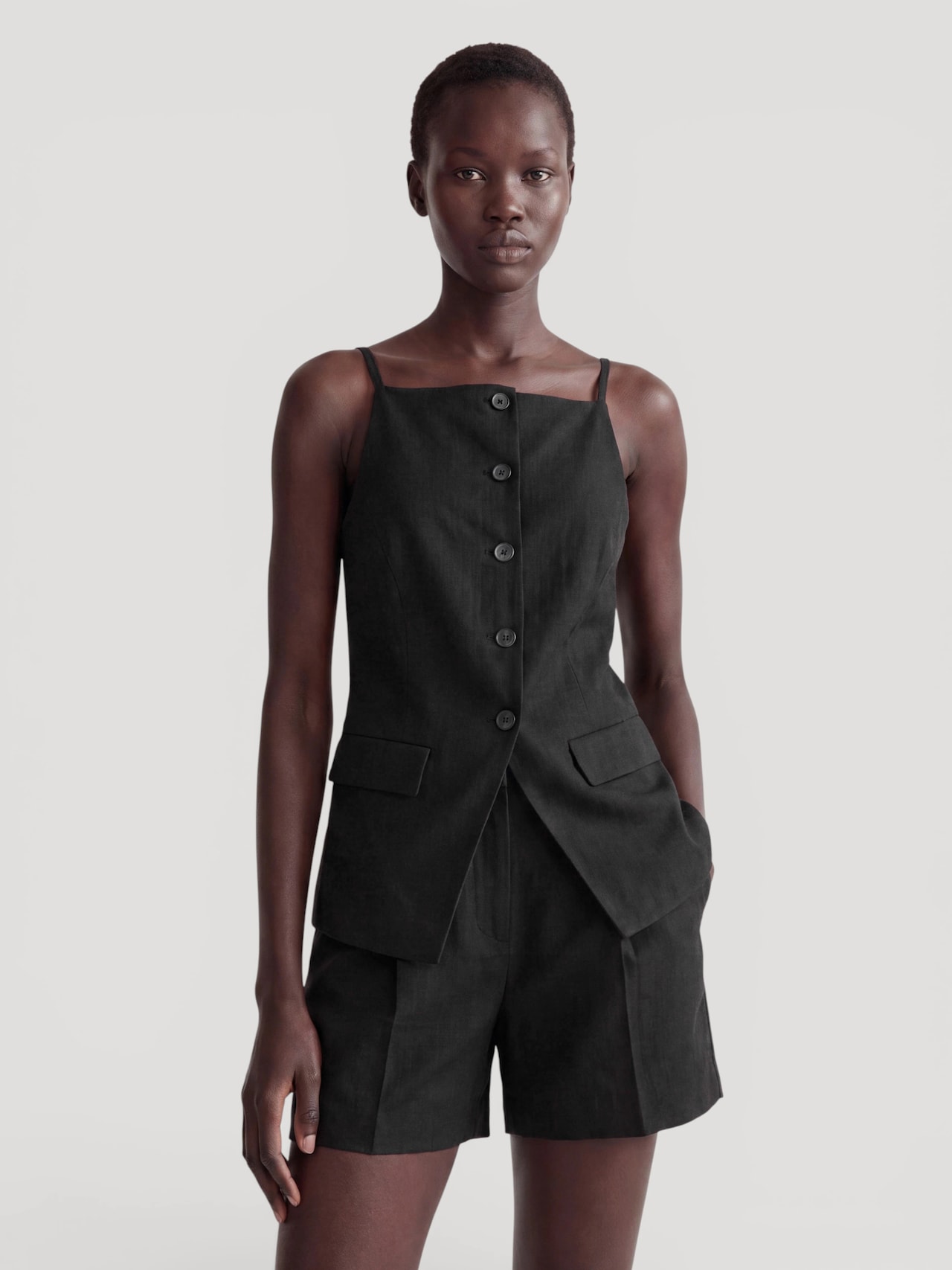 EDITED Bodywarmer 'Viola' Zwart