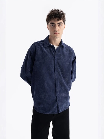 Giesto - Comfort Fit Camisa em azul: frente