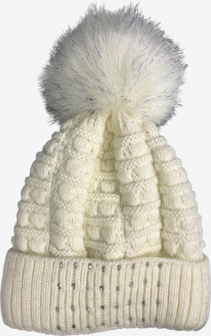 Kumixi Beanie in White: front