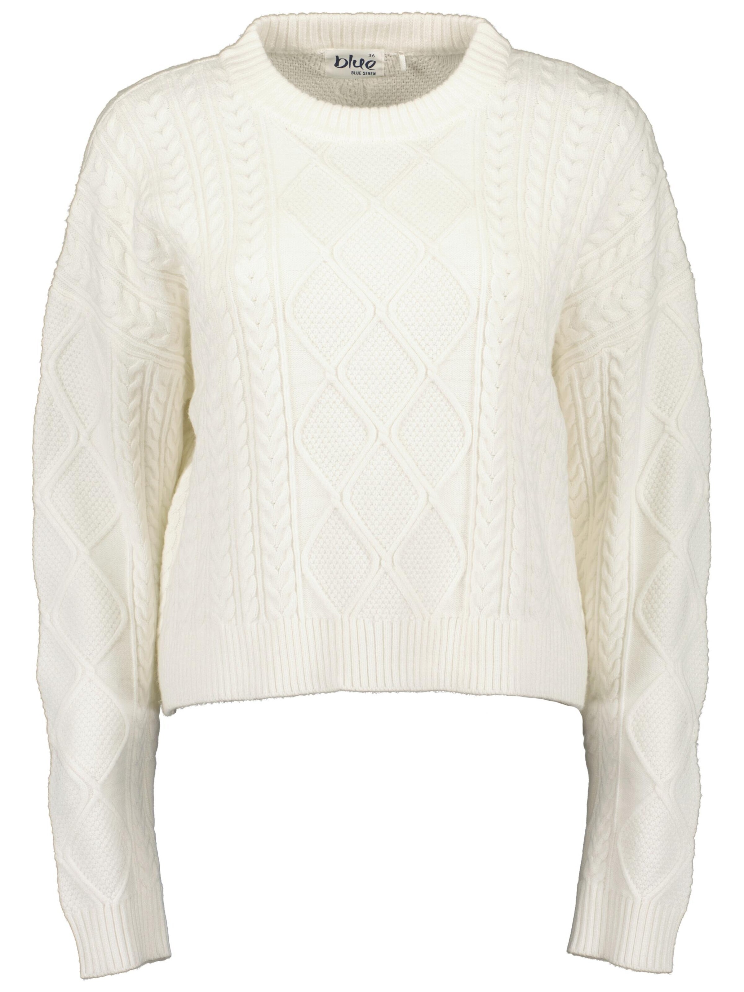 BLUE SEVEN Pullover‌ in Weiß: Vorderseite