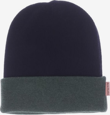 Acne Studios Hat & Cap in 56 in Black: front