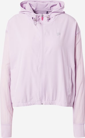 FILA Training jacket 'Riva' in Purple: front