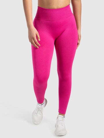 Smilodox Skinny Leggings ' Sena ' in Roze: voorkant