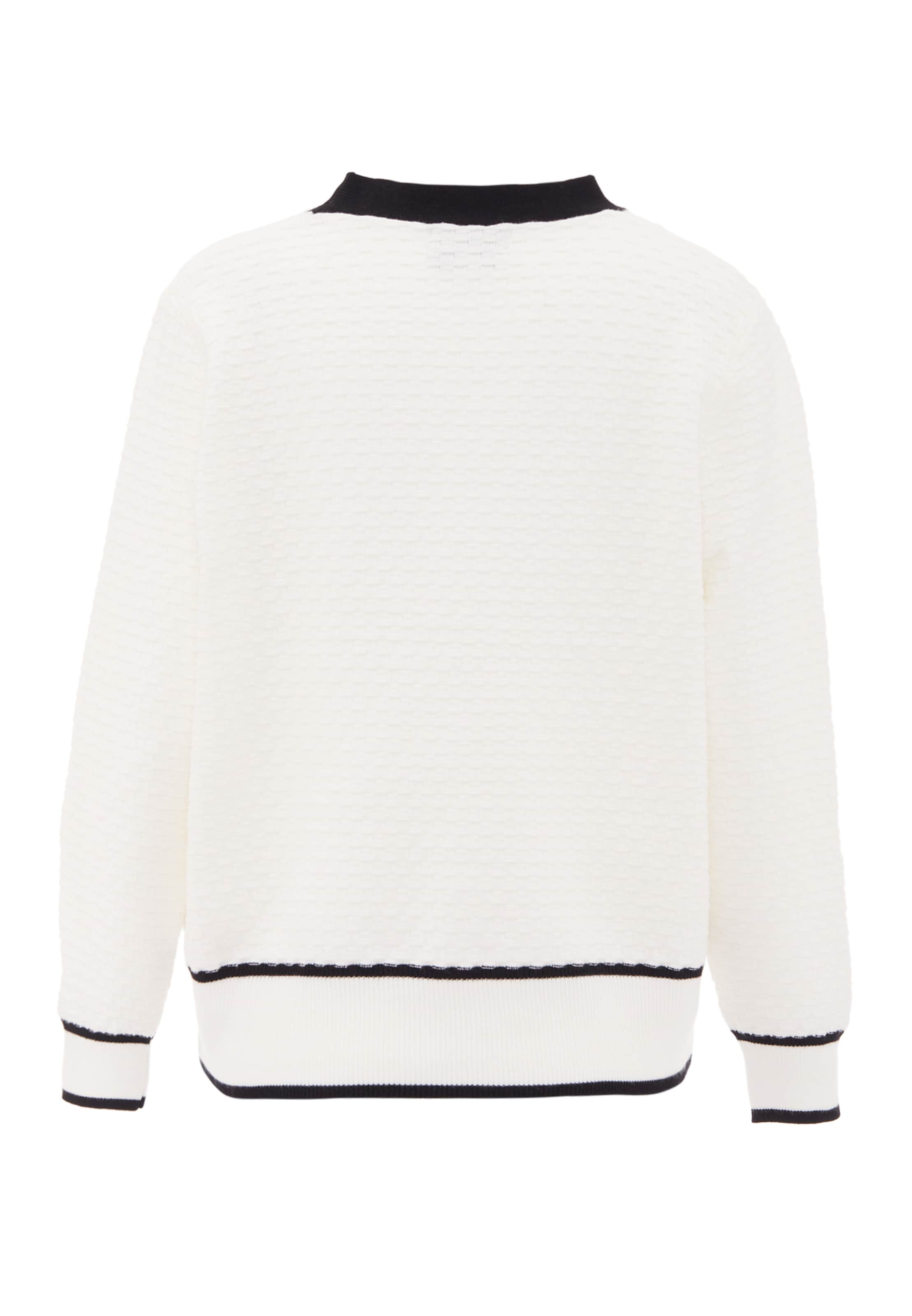 CHANI Gebreid vest in Wit