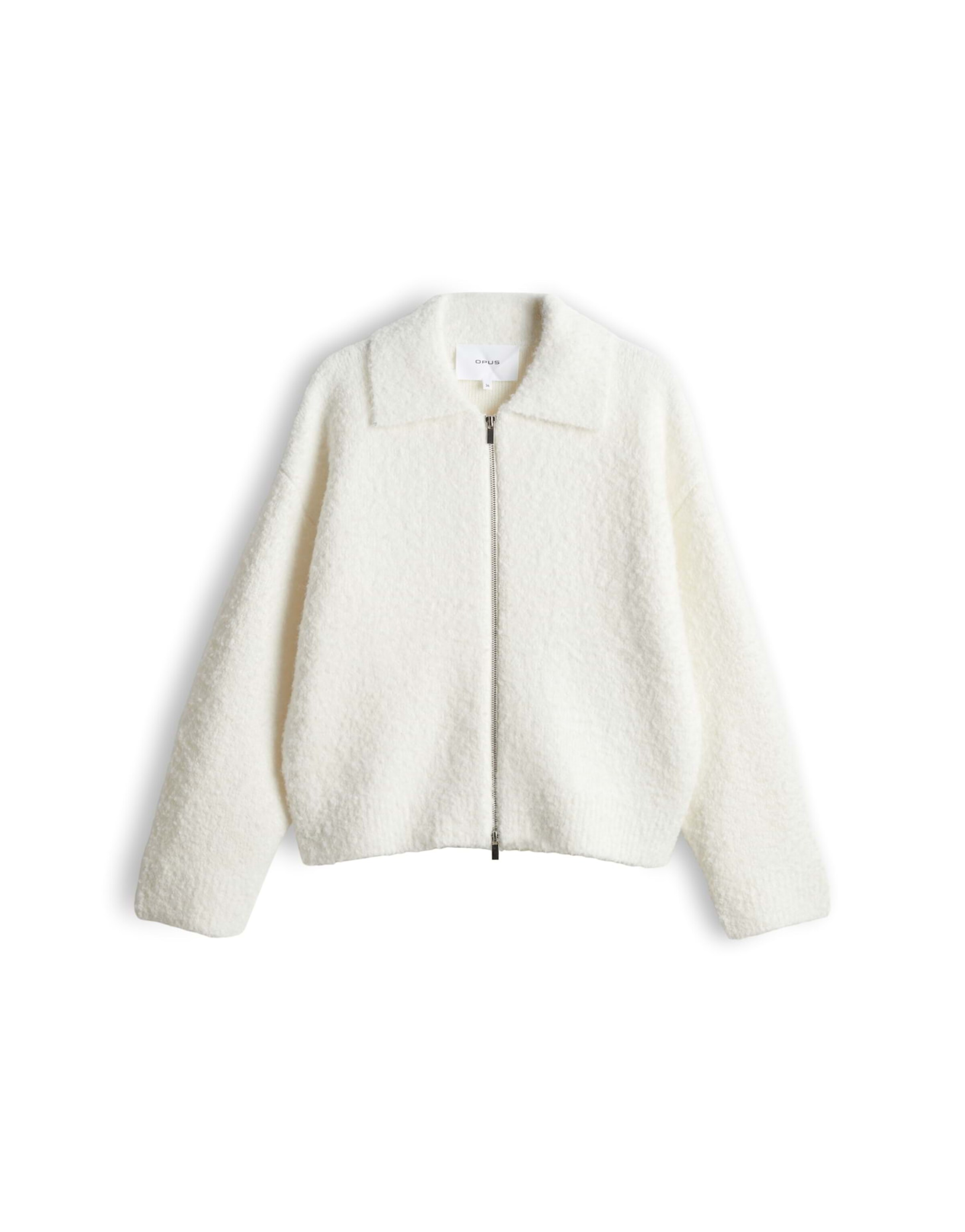OPUS Strickjacke 'Domira' in Beige: Vorderseite